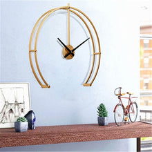 Load image into Gallery viewer, Gold Creative Wall Clock